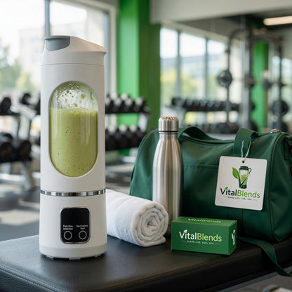 VitalBlends™ Portable Blender | USB Rechargeable Smoothie Maker